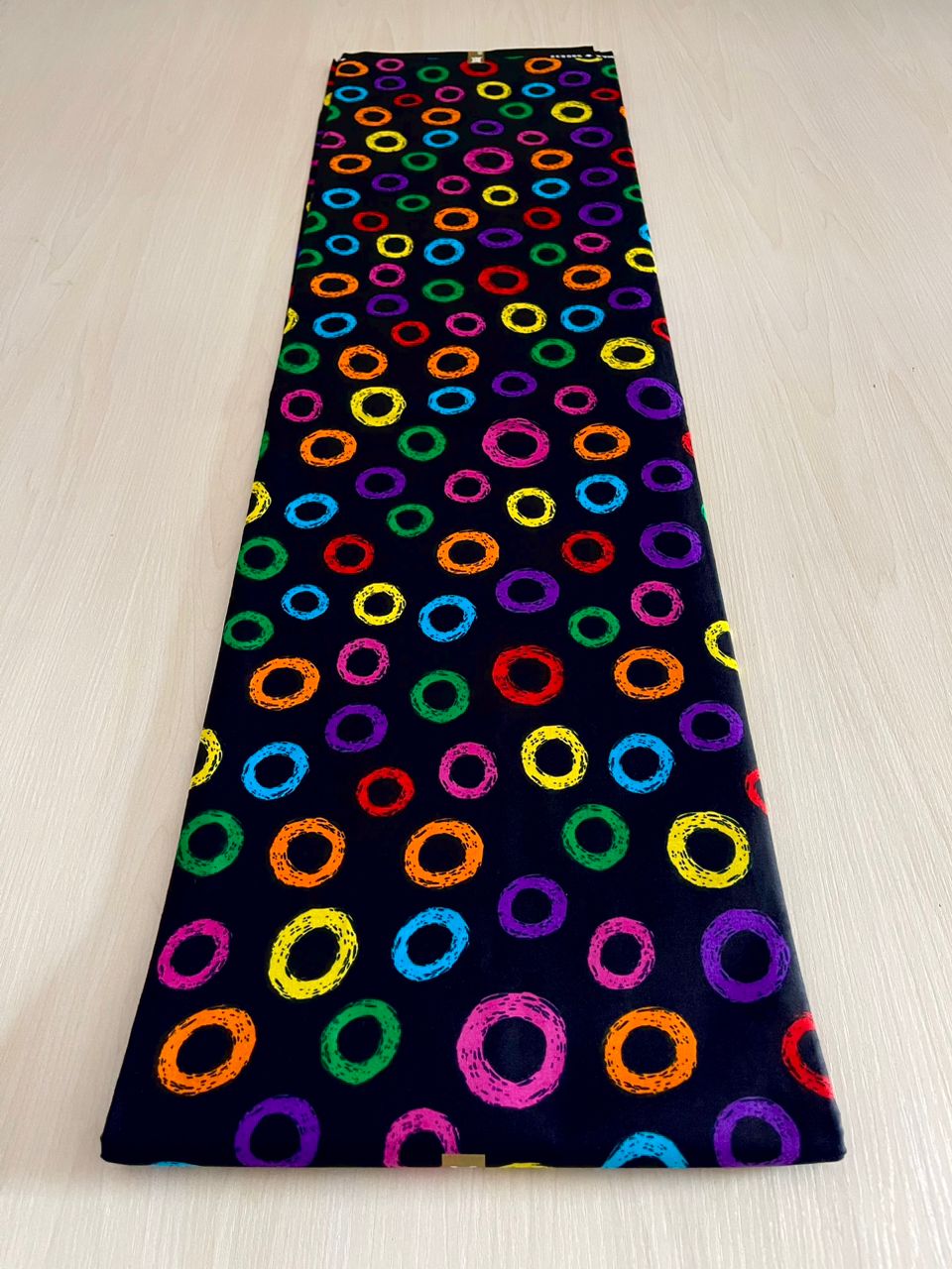 Coloured circ beautiful big ankara fabric